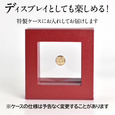 18金製(K18) ミニ甲州だるま