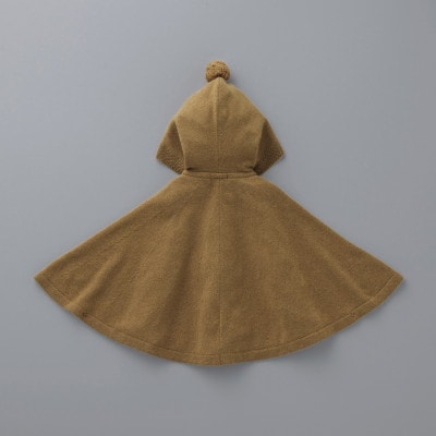 ミキハウス【ゴールドレーベル】ビキューナ×ベビーカシミヤ マント