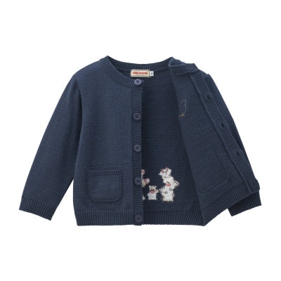 ミキハウス　ニットカーディガン　90cm