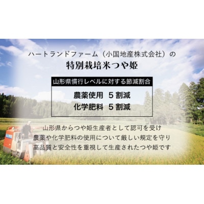 【毎月定期便】つや姫 精米 2kg 山形県小国町産全5回