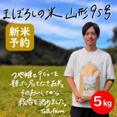 【新米 先行受付】令和6年産 山形95号 5kg 精米 山形県小国町産