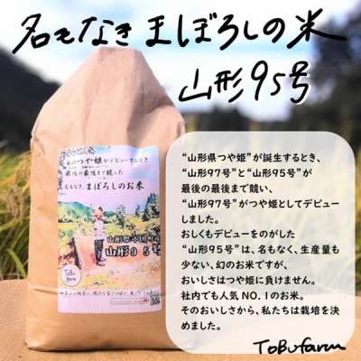 令和6年産 山形95号　15kg(5kg×3袋)精米　山形県小国町産