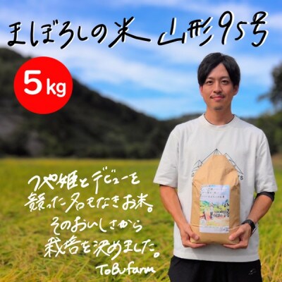 山形県小国町産 山形95号 精米 5kg×1袋