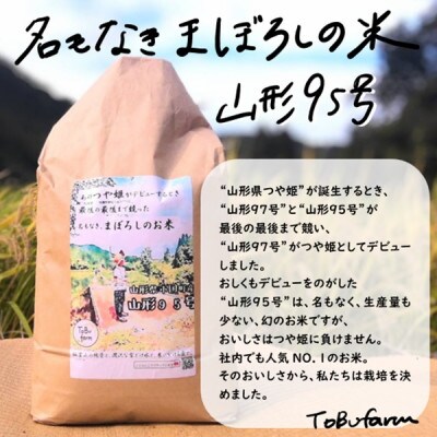 山形県小国町産 山形95号 精米 15kg(5kg×3袋)