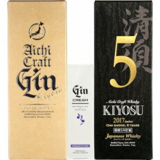 愛知クラフトジン・【2017年度蒸留】愛知クラフトウイスキー・ハンドクリーム　3本セット