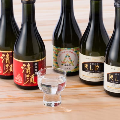 【清須市の地酒】飲み比べ5本セット 300ml