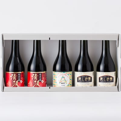 【清須市の地酒】飲み比べ5本セット 300ml