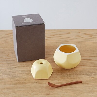 洋梨の形のシュガーポット poire ル・レクチェ　【ttyokzk ceramic design】