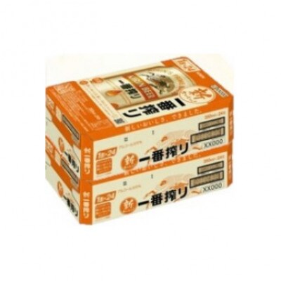 【毎月定期便】キリンビール 一番搾り350ml 2ケース(48本)全3回