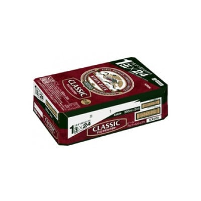 【毎月定期便】キリン クラシックラガービール 350ml 24本 ( 1ケース )全3回