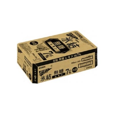 【毎月定期便】キリン 氷結無糖レモン 7% 350ml 1ケース (24本)全3回