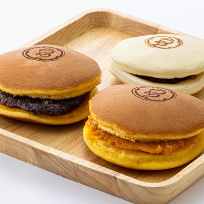 どら焼き詰め合わせ(3種類5個ずつ計15個入り)