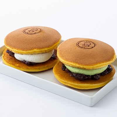 生どら焼き詰め合わせ(抹茶と小豆5個ずつ計10個入り)