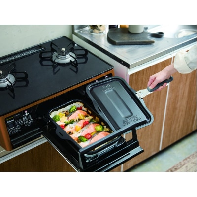 【さとふる限定】LPガスパロマガステーブル『GRAND  CHEF PREMIUM』左強火力