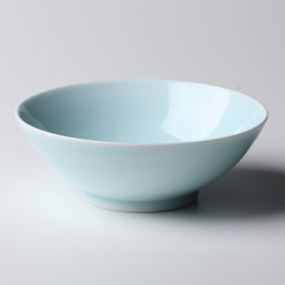 有田焼 ろくろ成形 青磁小鉢 径14.5cm×高さ6.5cm 計1個