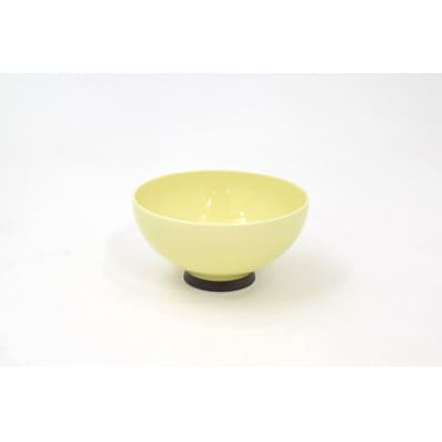 有田焼 深川製磁　黄釉 飯碗・湯呑セット