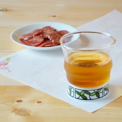 有田焼 ペアロックグラス(ビートロ葡萄&ビートロ薔薇)