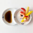 有田焼　2品取皿(クローバー)4枚組