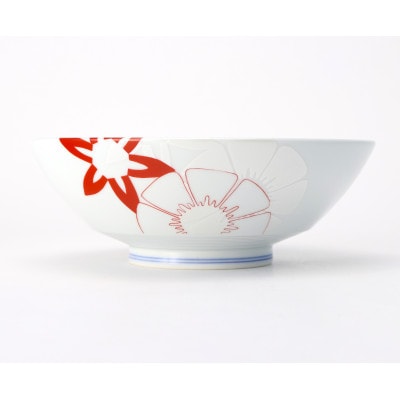 【有田焼】錦赤トロピカルAritaBOWL　1個