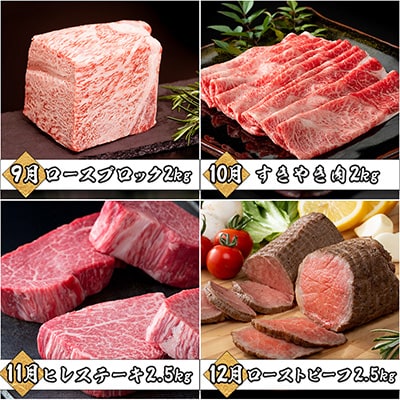 【発送月固定定期便】佐賀牛デラックス定期便毎月届く全12回