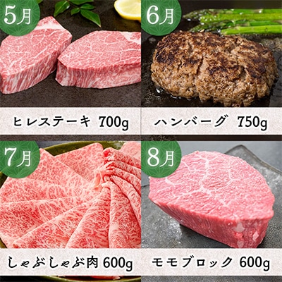 【発送月固定定期便】佐賀牛満喫定期便毎月届く全12回