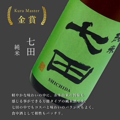 厳選 佐賀の日本酒飲み比べ 東一 七田 1.8L×2本 熱燗や冷酒 贈り物や御歳暮などにおすすめ