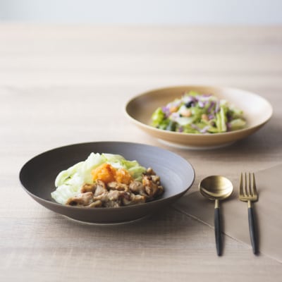 有田焼 Koselig-arita multi plate ダークブラウン