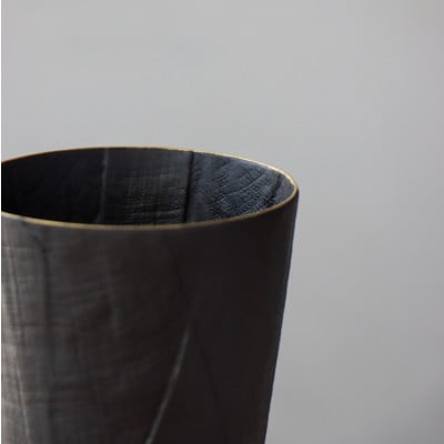 有田焼 ceramic mimic fabric ビアマグ KURO
