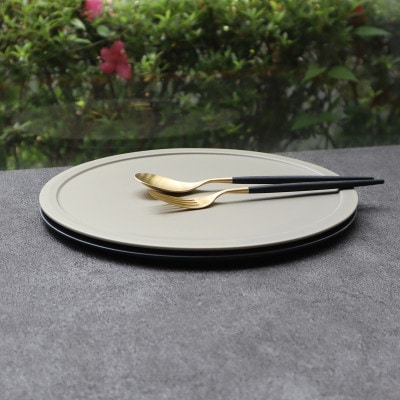 有田焼 Shallow flat plate2枚セット　A30-430