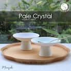 【まるふくオリジナル】有田焼 Pale Crystal 高台小皿 2点セット　A20-510