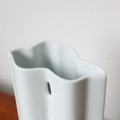 有田焼 あじさい絵 壁掛け 花瓶 【まるふく】aq128
