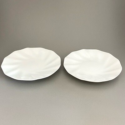 白磁輪花皿2個セット 有田焼 中仙窯 中尾純 お礼品詳細 ふるさと納税なら さとふる