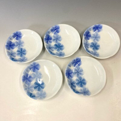 中尾龍純作 染付三彩色 碗皿 | 有田焼の有光堂 | 源右衛門窯特約