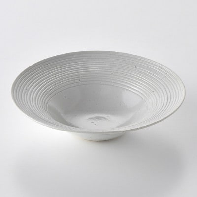 【有田焼】李白駒筋彫 6.5寸多用鉢/乃利陶窯
