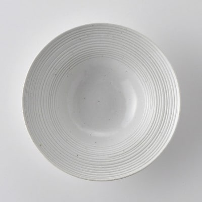 【有田焼】李白駒筋彫 6.5寸多用鉢/乃利陶窯
