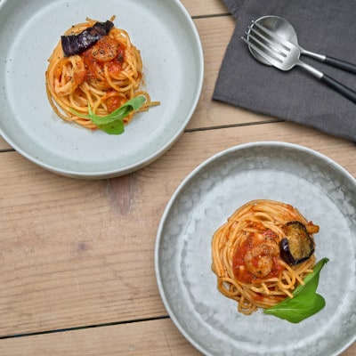 金善製陶所 17cm カットボウル(グレーうのふ・鉄粉釉)2点セット 有田焼