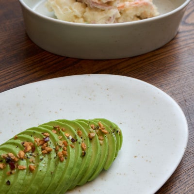 金善製陶所 14cmオーバルボウル(L) 21cmオーバルプレート 2点セット 有田焼