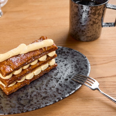 金善製陶所 23.5cmソフトオーバルプレート マグカップ ウロコ セット 有田焼