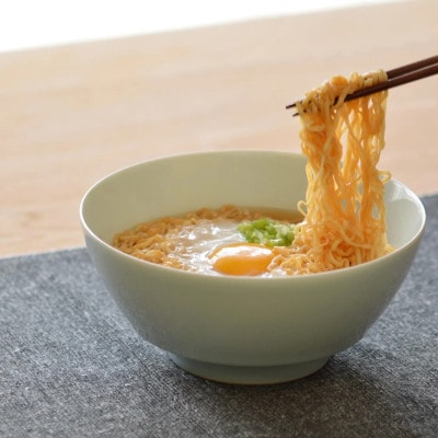 有田焼 まるぶん 究極のラーメン鉢 青白磁(レンゲ付)A14-115(有田町)