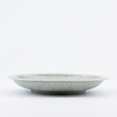 【有田焼】リムプレート 23cm 呉須散(まるぶん)A18-277(有田町)
