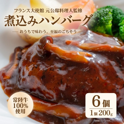 煮込みハンバーグ 200g×6袋