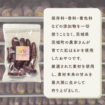 ペット用蒸かし芋2kg(紅はるか)ペットのおやつ