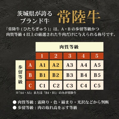 【毎月定期便】常陸牛お楽しみ定期便(6ヶ月連続でお届け)全6回