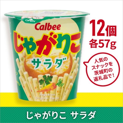 じゃがりこ サラダ 1箱(12個入)  カルビー