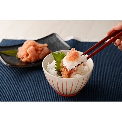 無着色あごだし辛子明太子2kg(1kg×2)【遠賀町】