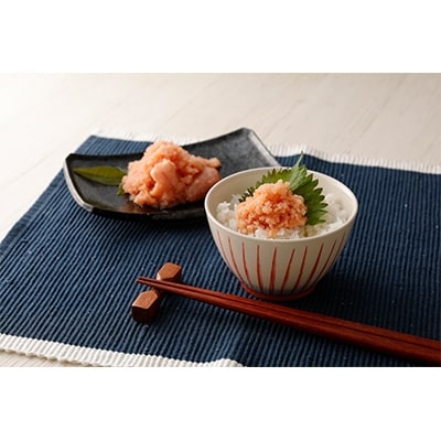 無着色あごだし辛子明太子2kg(1kg×2)【遠賀町】