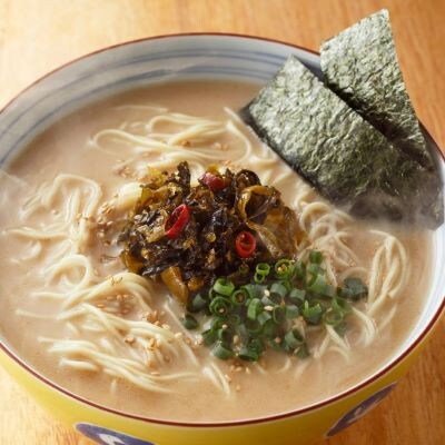国産卵使用・辛子明太子切れ子と博多とんこつラーメンのセット(遠賀町)