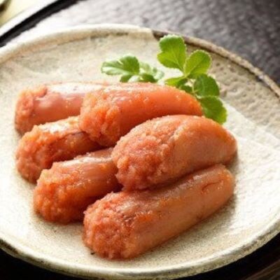国産卵使用・辛子明太子切れ子300g×2個(計600g)(遠賀町)
