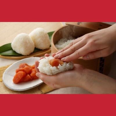 国産卵使用・辛子明太子切れ子300g(遠賀町)