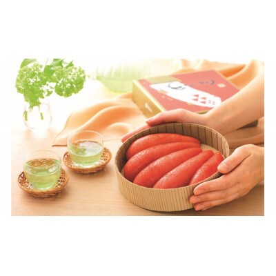 かねふく【無着色】樽入り辛子明太子 450g(遠賀町)